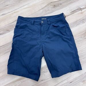 Toad&Co Rover Navy Blue Shorts quick dry & comfortable Sz 32 Great condition